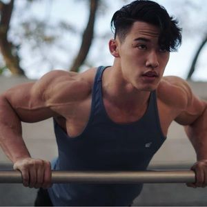 Jed North Gray Stretch Gym Stringer
Tank Top